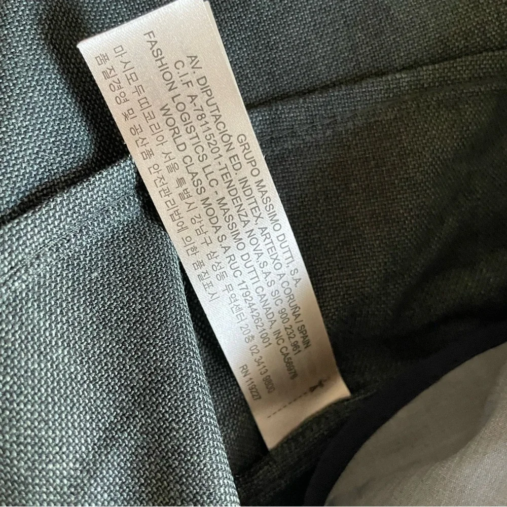 Massimo Dutti Men's Gray Blazer - Picture 6 of 11